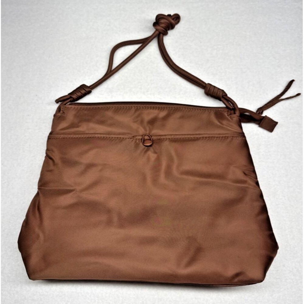 Vera Bradley Foxbury Hipster Crossbody Bag Cinnamon Brown Nylon Shoulder Purse